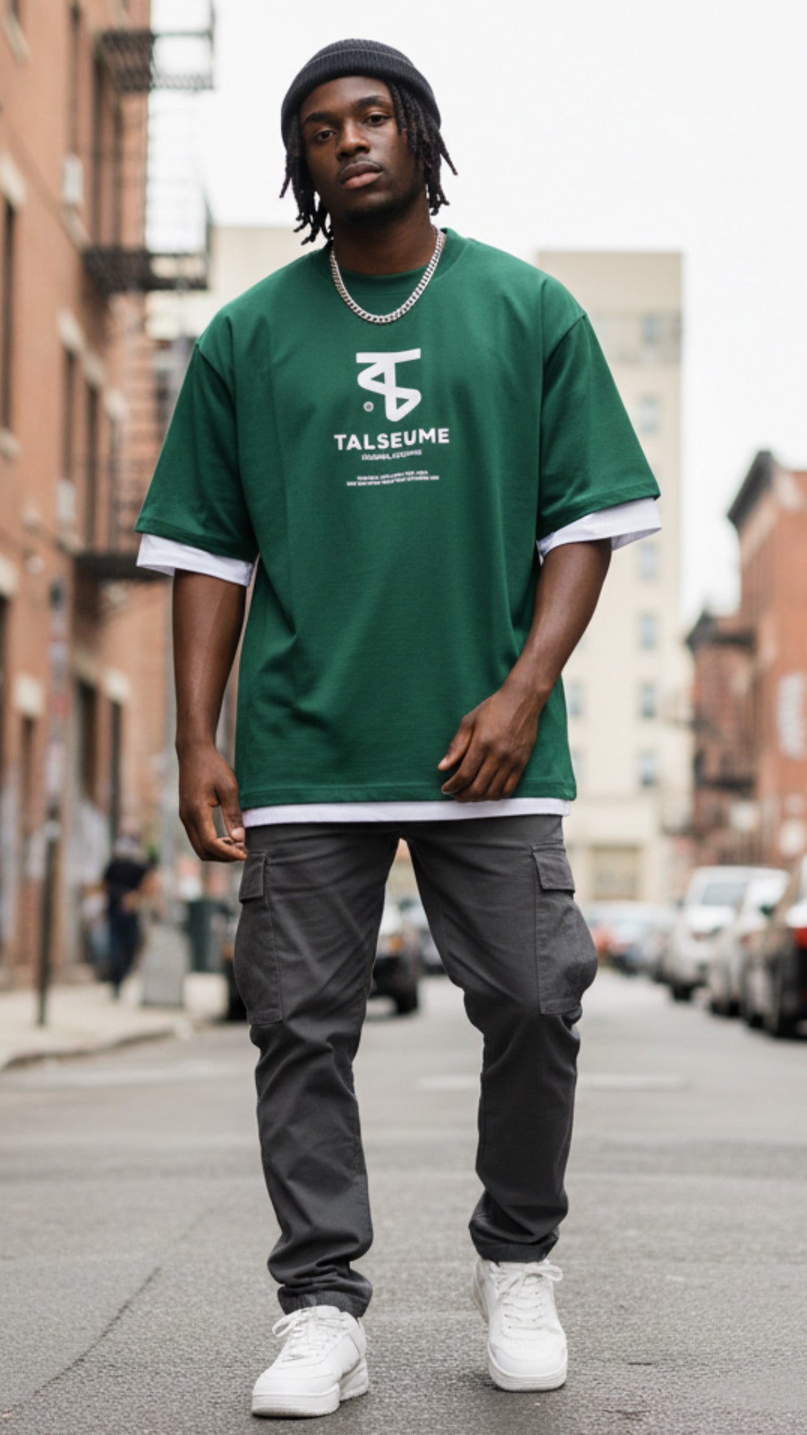 TEE-SHIRT TALSEUME GREEN