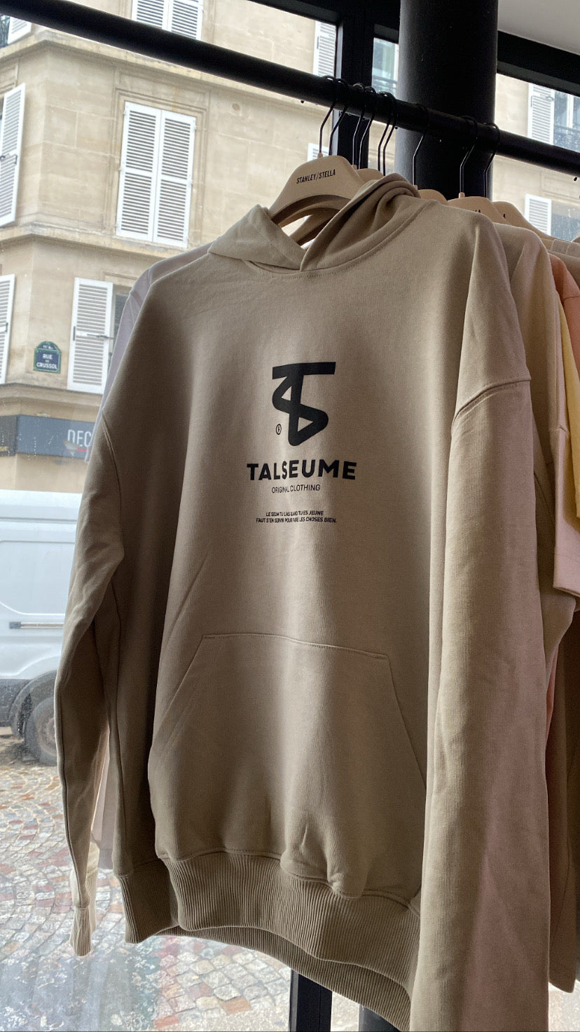 SWEAT À CAPUCHE OVERSIZE UNISEXE