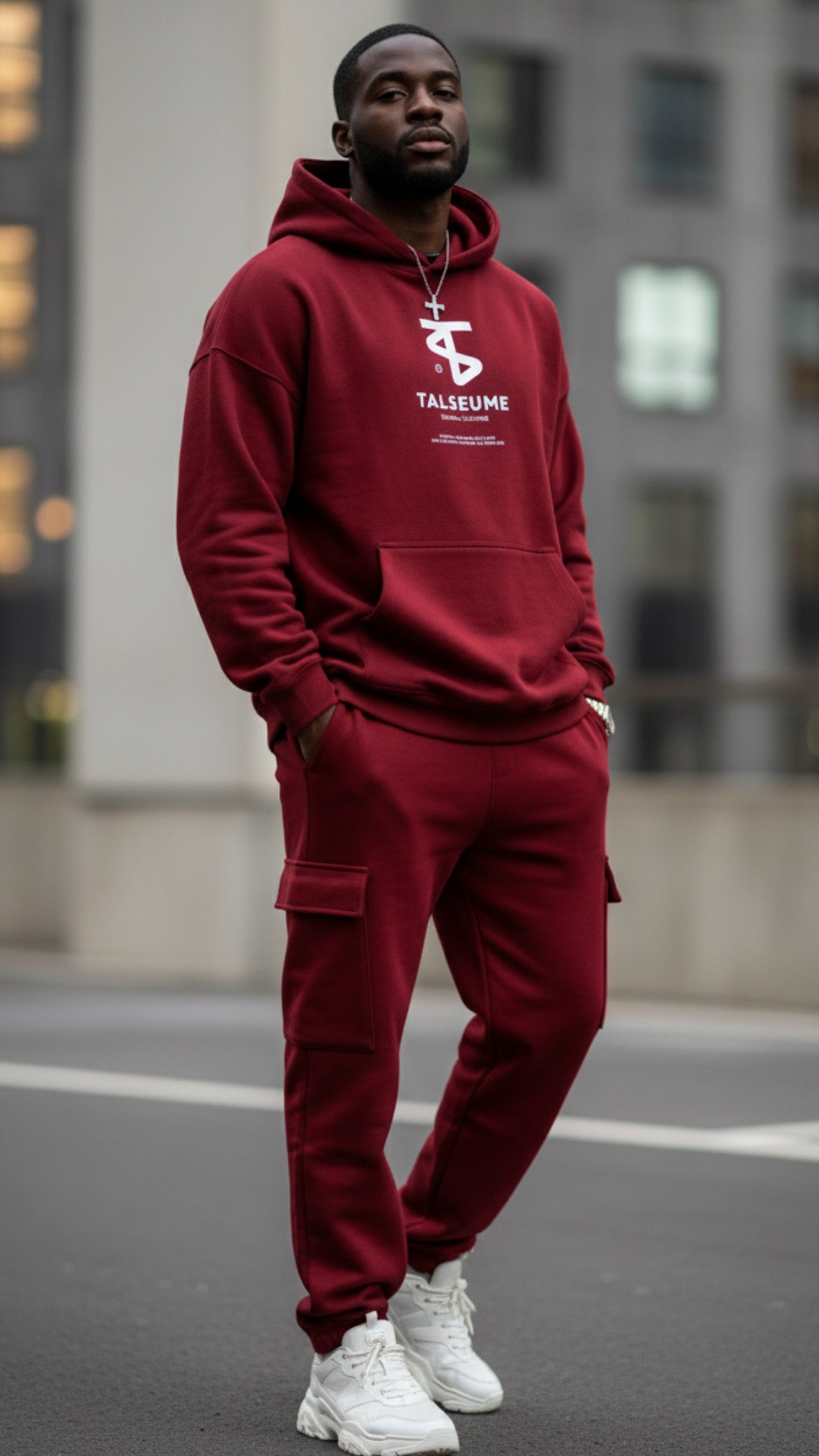 SWEAT TALSEUME OVERSIZE