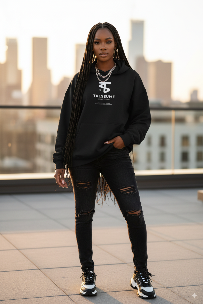 SWEAT À CAPUCHE OVERSIZE UNISEXE