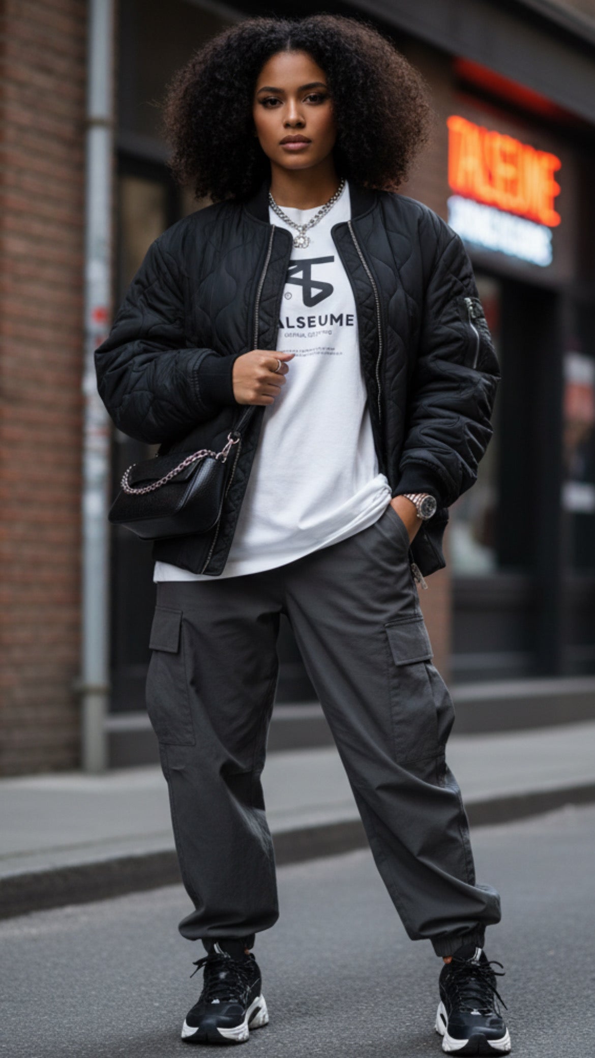 T-SHIRT UNISEXE OVERSIZE TALSEUME