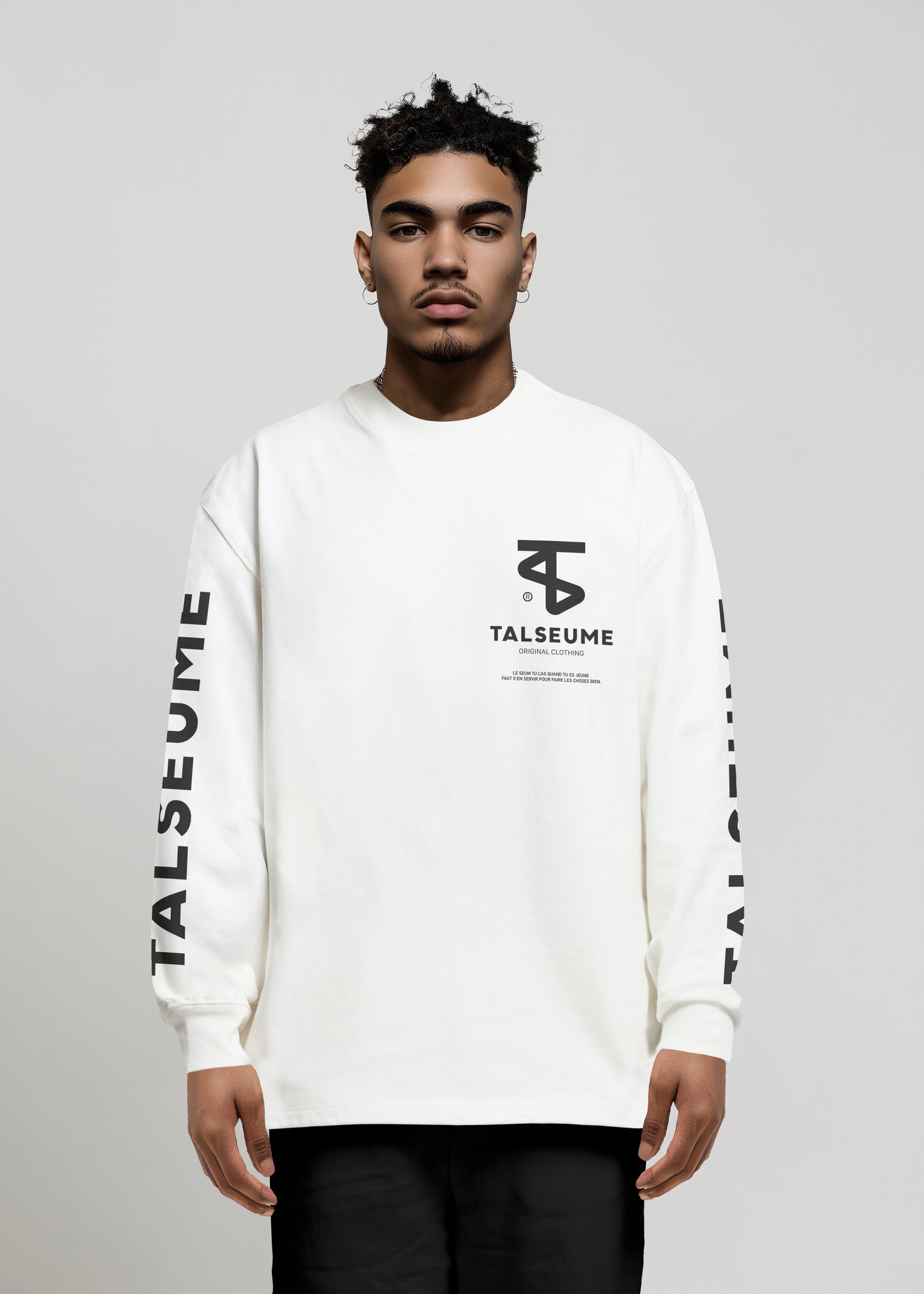 T-SHIRT  TALSEUME MANCHES LONGUES